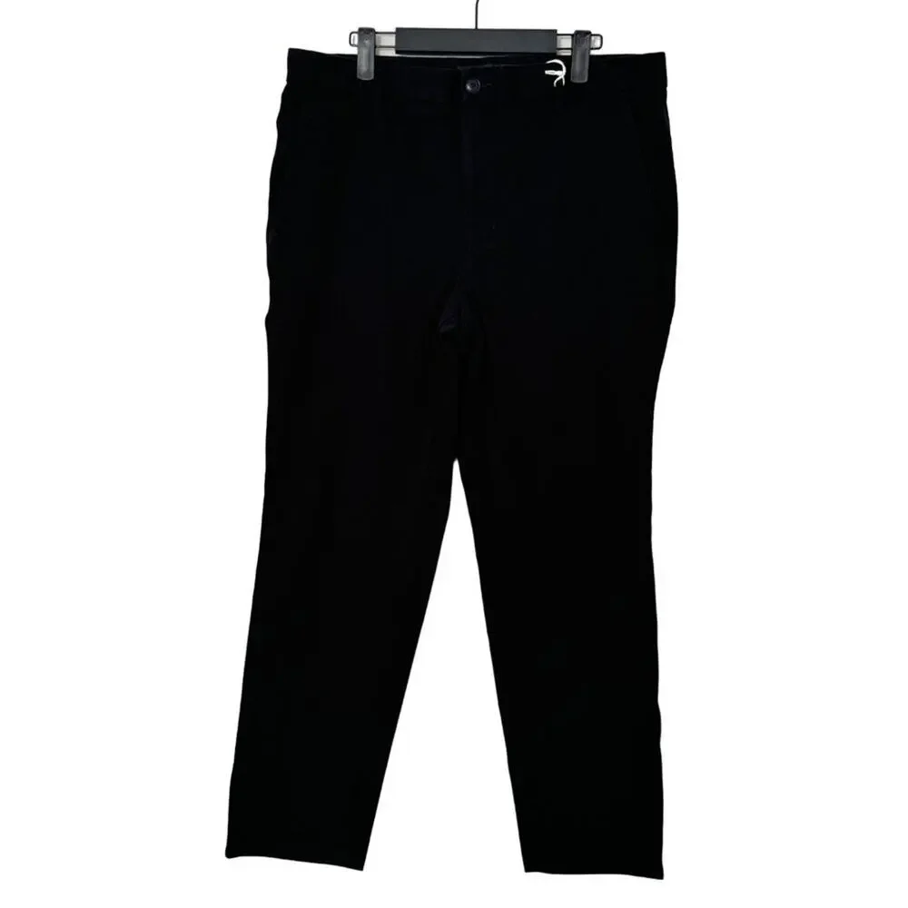 NWT Everlane Mens The Performance Chino Uniform‎ Pants Black 35x28